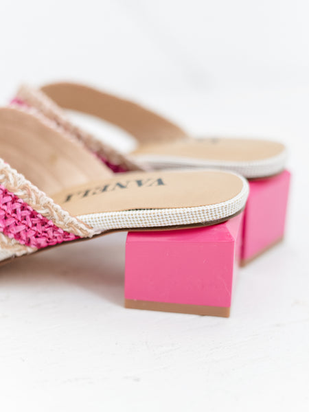 Cyndia Fuchsia/Beige by Vaneli