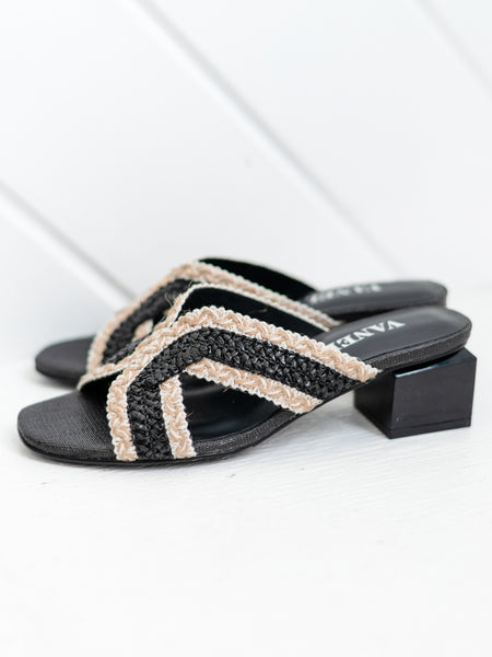 Cyndia Black/Beige by Vaneli