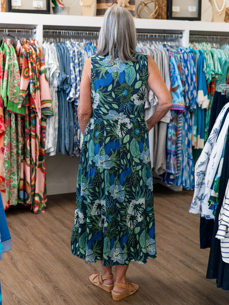 Bree Maxi Coastal Floral by La Mer Luxe