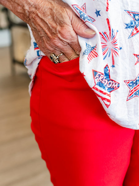 Classic Style Shorts Fiery Red by Multiples