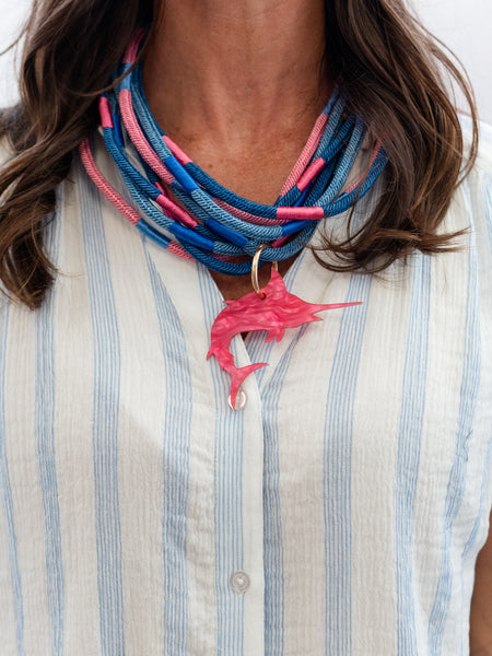 She Makes Waves Pink Marlin