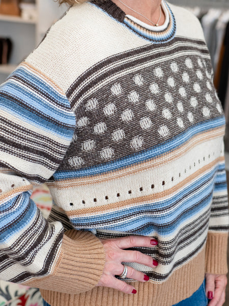 Mixed Pattern Sweater Wax Paper by Zaket & Plover