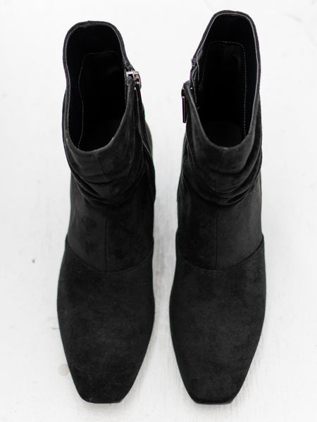 Addicted Black Faux Suede by Corkys
