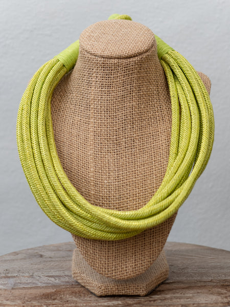 Slub 8 Strand Necklace by Two Forty Two South