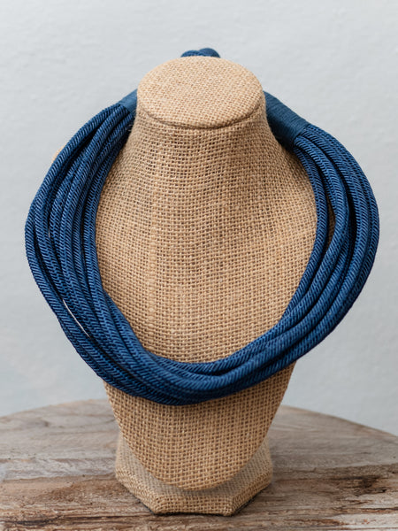 Slub 8 Strand Necklace by Two Forty Two South