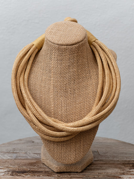 Slub 8 Strand Necklace by Two Forty Two South