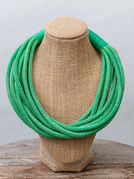 Slub 8 Strand Necklace by Two Forty Two South