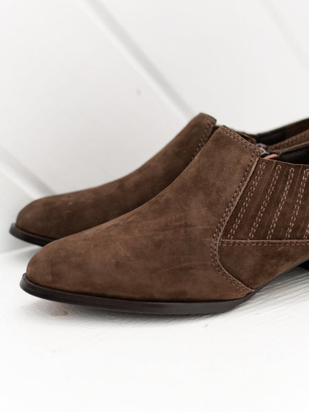 Tess Bootie Tmoro Suede by Vaneli