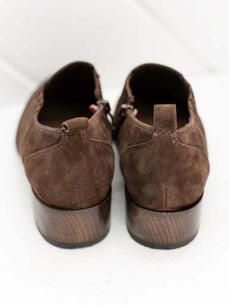 Tess Bootie Tmoro Suede by Vaneli
