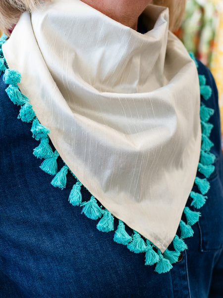 Plain Jane Scarf Light Tan by Stella Bella
