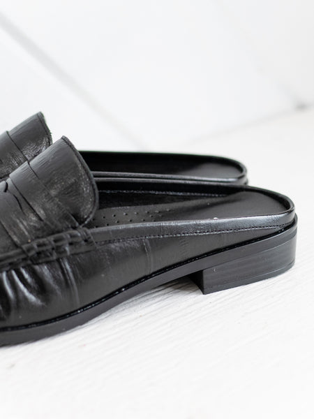 Koleta Mule Black Ezel by Vaneli