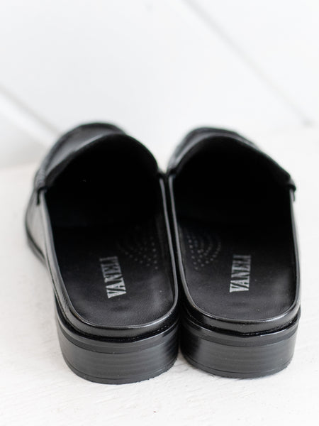 Koleta Mule Black Ezel by Vaneli