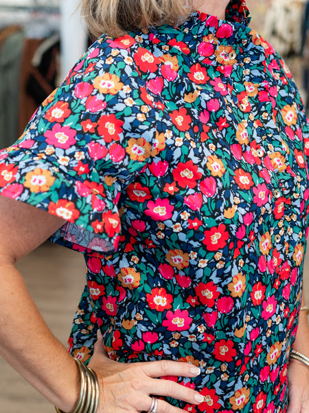 Kate Top Painted Tapestry by Mary Square
