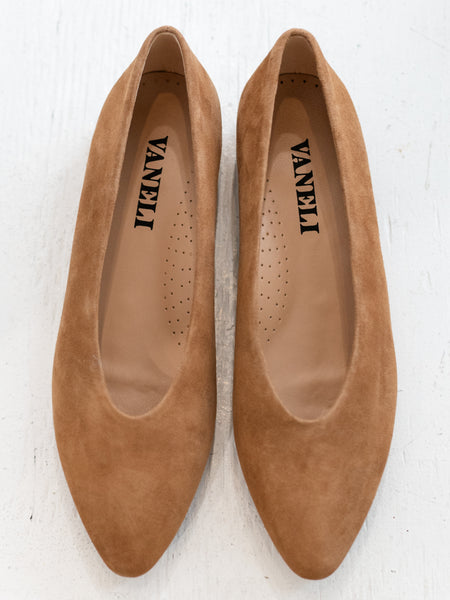 Gracie Russet Suede by Vaneli