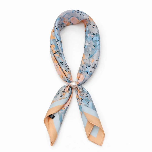 Magnetic Pearl Scarf Necklace by Coastal Couture