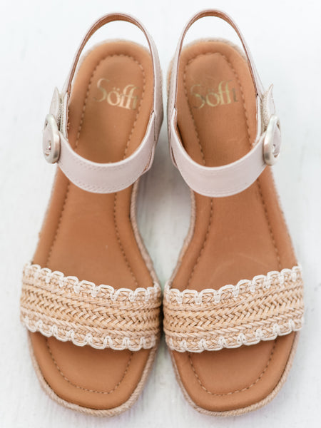 Inez Wedge Beige by Softt