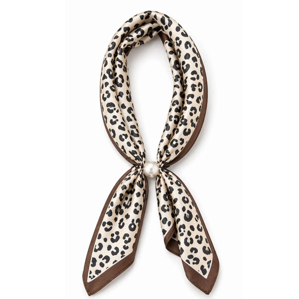 Magnetic Pearl Scarf Necklace by Coastal Couture