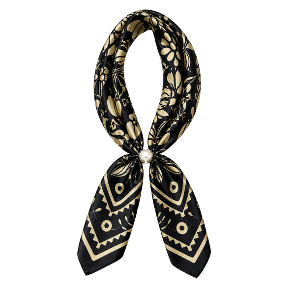 Magnetic Pearl Scarf Necklace by Coastal Couture