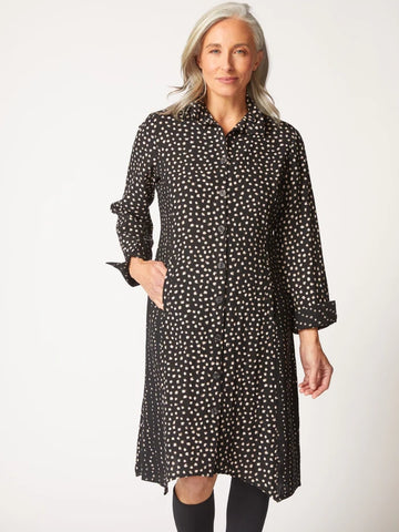 Express Travel Organic Dot Artist Dress by Habitat