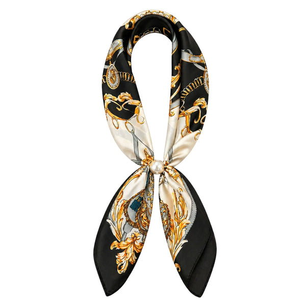 Magnetic Pearl Scarf Necklace by Coastal Couture