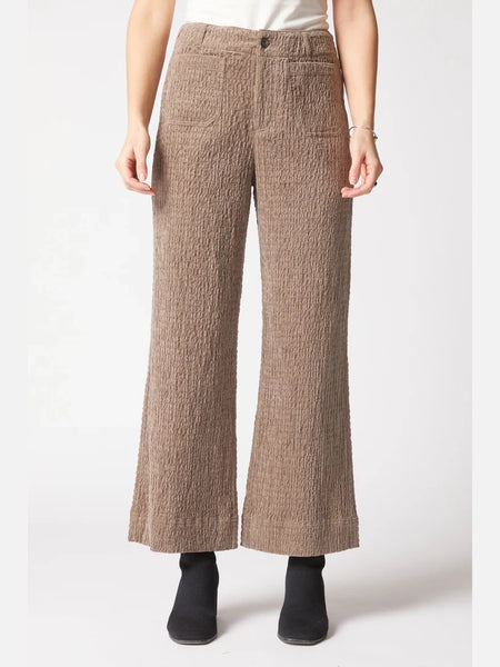 Rustic Stretch Cord Patch Pocket Ankle Pant Truffle by Habitat