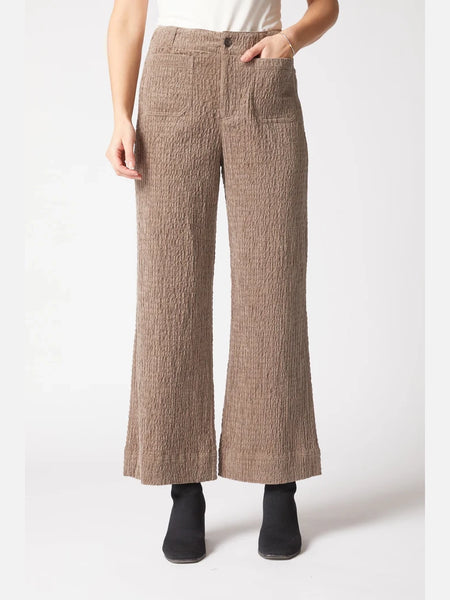 Rustic Stretch Cord Patch Pocket Ankle Pant Truffle by Habitat