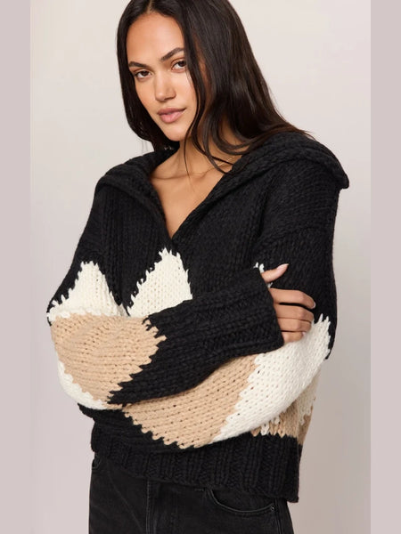 Lexington Sweater Black by Z Supply