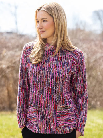 Mosaic Knit Pullover by Habitat