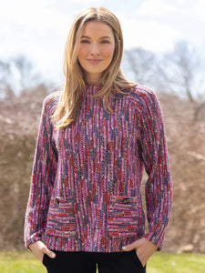 Mosaic Knit Pullover by Habitat
