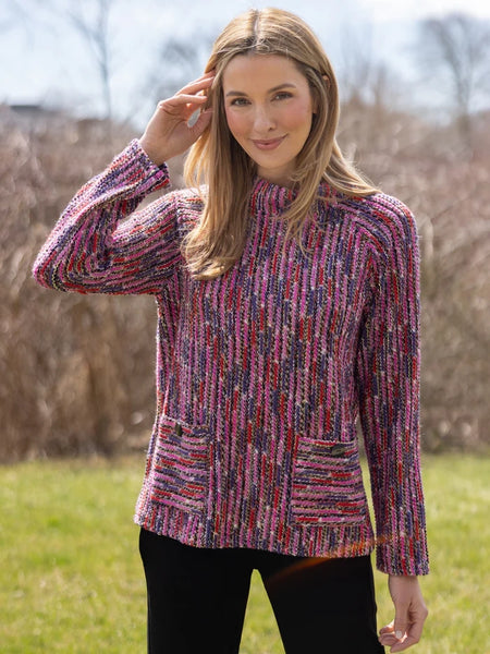 Mosaic Knit Pullover by Habitat