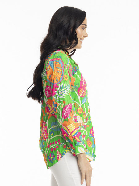 Madurai Print Shirt by Orientique