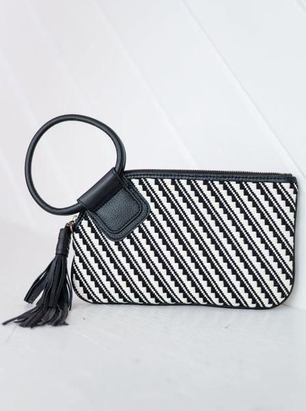 Sable Wrislet Black & White Weave by Hobo