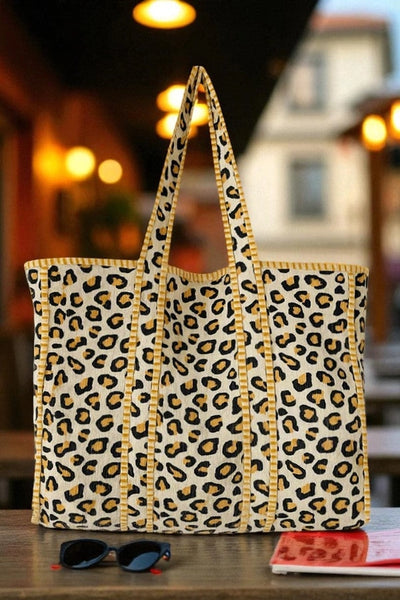 Wild One Cheetah Print Tote Bag