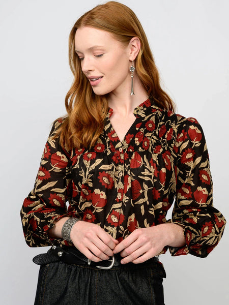 Fields of Poppies Top by Ivy Jane