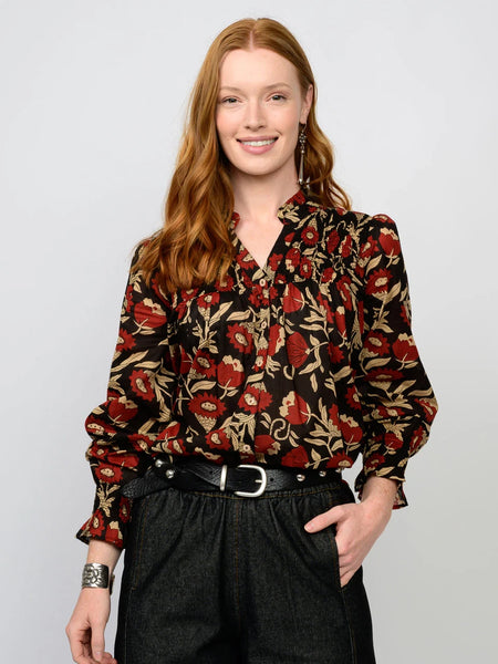 Fields of Poppies Top by Ivy Jane