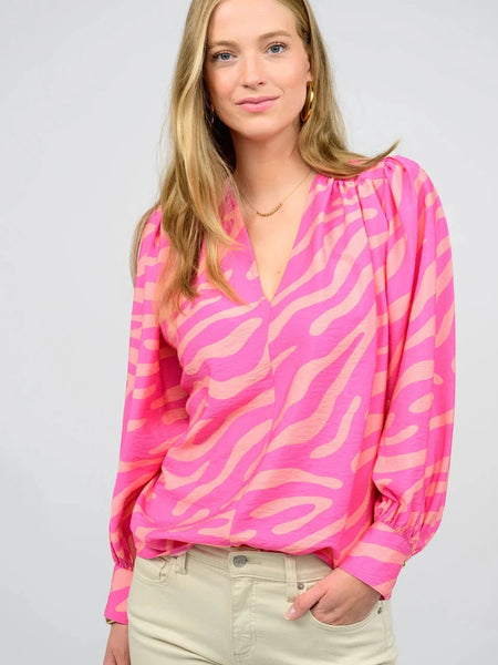 Heart to Heart Mod Zebra Top by Ivy Jane