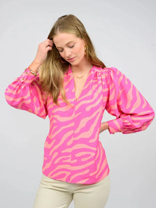 Heart to Heart Mod Zebra Top by Ivy Jane