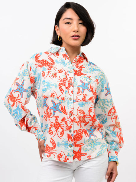 Gauze Camp Shirt by Ivy Jane