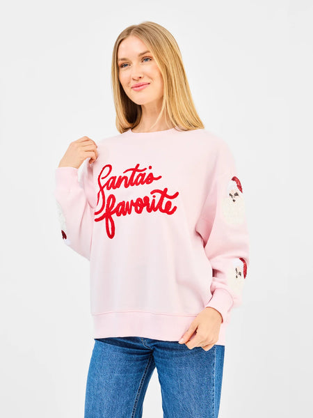 Sarah Santa's Favorite Sweatshirt by Mary Square