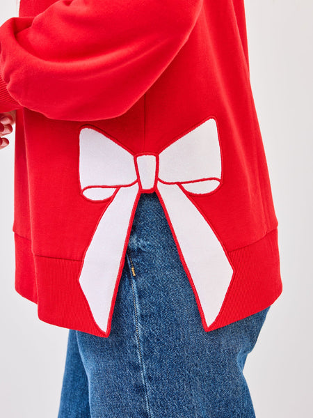 Lakelynn Merry Bow Sweatshirt by Mary Square
