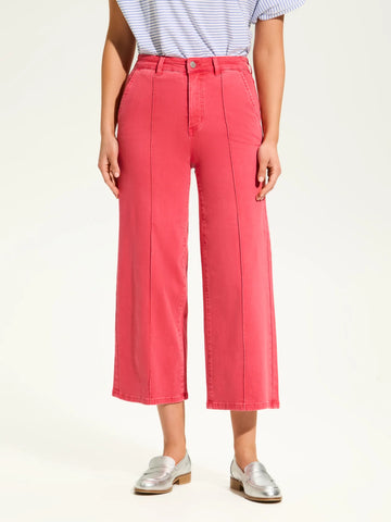 Suzanne Wide Crop Rouge by FDJ