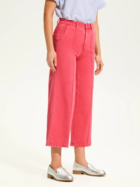 Suzanne Wide Crop Rouge by FDJ