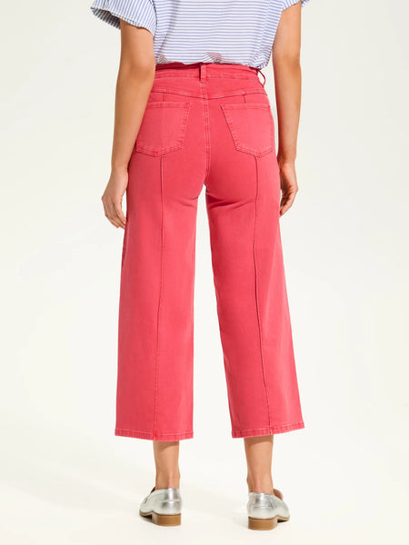 Suzanne Wide Crop Rouge by FDJ
