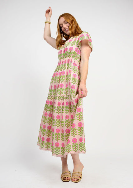 Rows of Flowers Dress by Ivy Jane