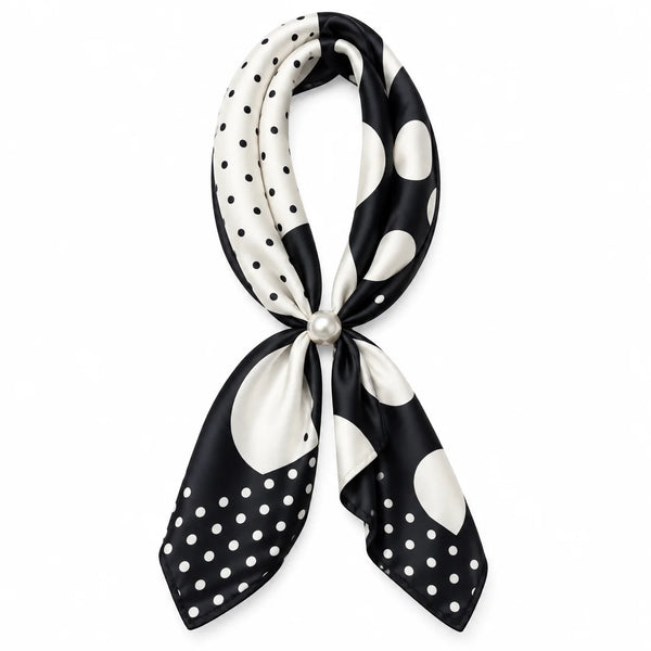 Magnetic Pearl Scarf Necklace by Coastal Couture