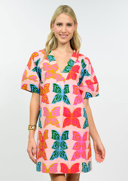 Butterflies Shift Dress by Ivy Jane