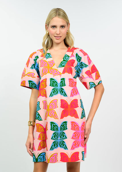 Butterflies Shift Dress by Ivy Jane