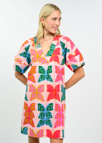 Butterflies Shift Dress by Ivy Jane