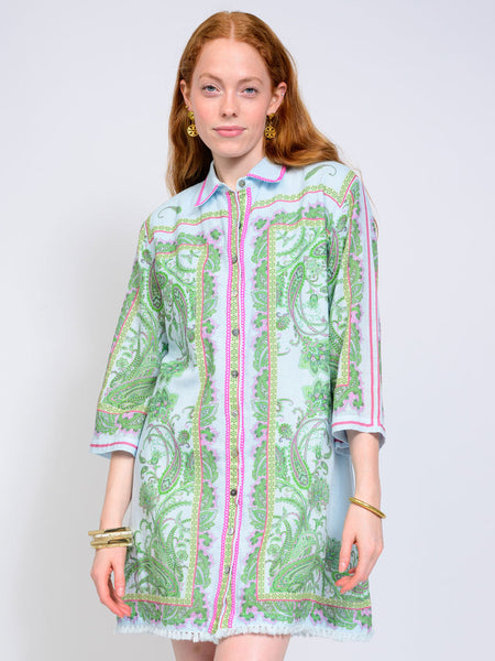 Paisley Shift Dress by Ivy Jane