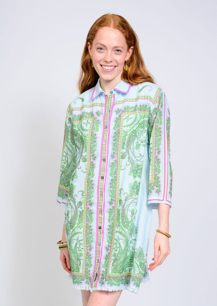Paisley Shift Dress by Ivy Jane
